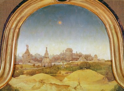 Detail of the central panel of the Adoration of the Magi, 1510 by Hieronymus Bosch